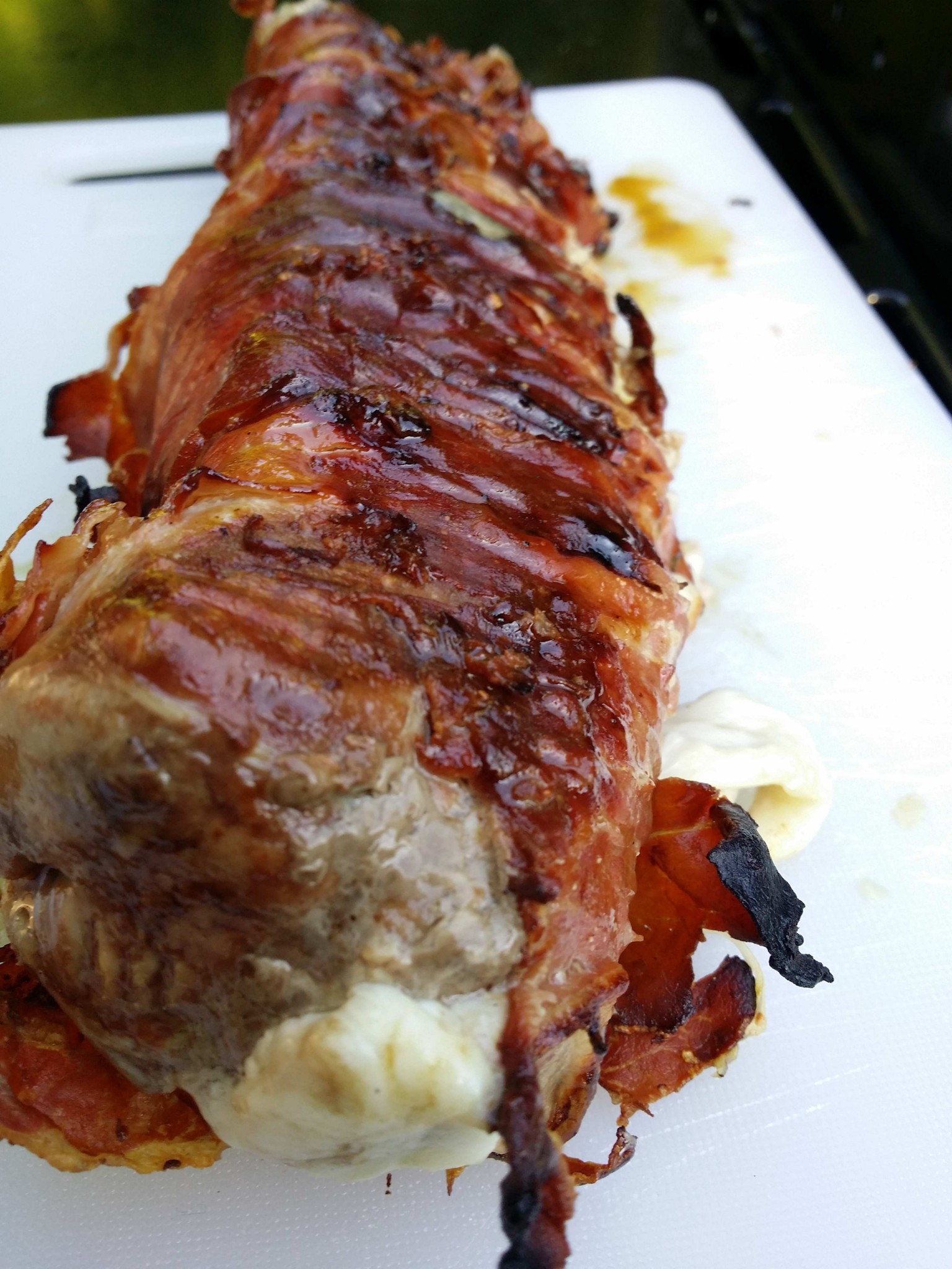 Filet mignon mozzarella et croûte de jambon