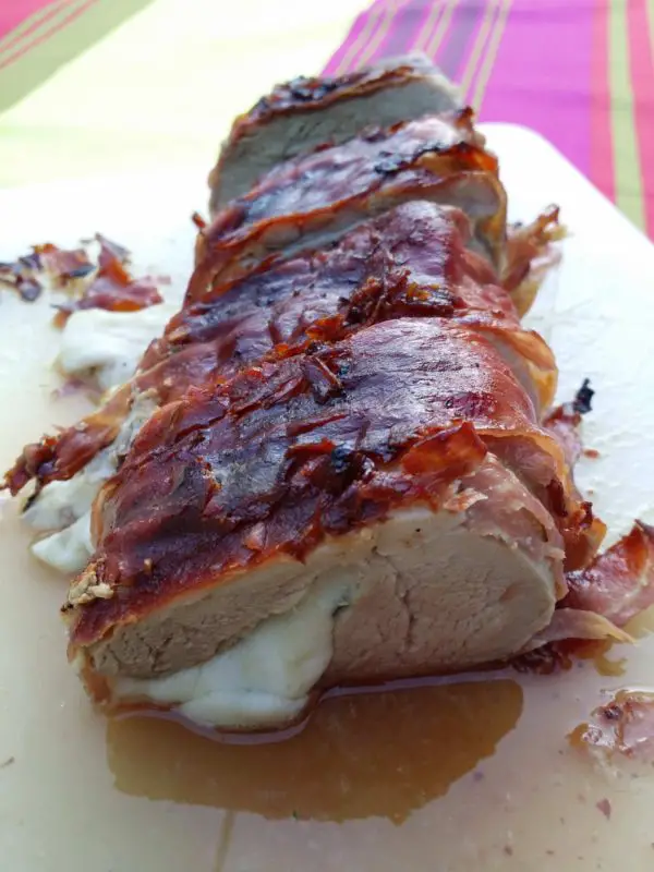 Filet mignon mozzarella et croûte de jambon