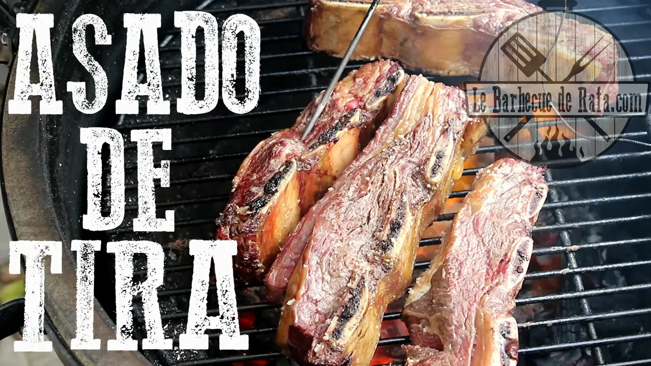 Asado De Tira Plat De Cote Facon Argentine Le Barbecue De Rafa